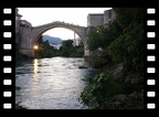 Mostar old bridge muezzin