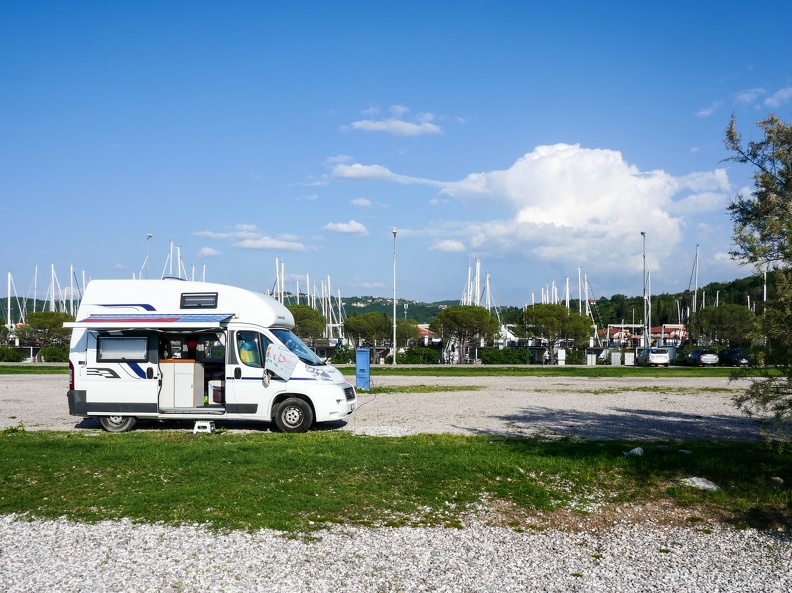 7 et 8 mai, km 1593, Piran, Slovénie (aire cc Marina Portoroz, 58€ la nuit la plus chère du voyage!!!) 018-019Piran-SL4.jpg